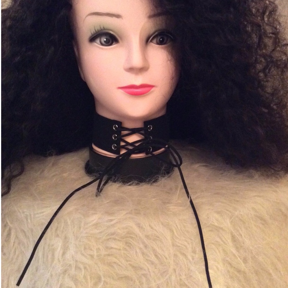 Lace Up Chokers